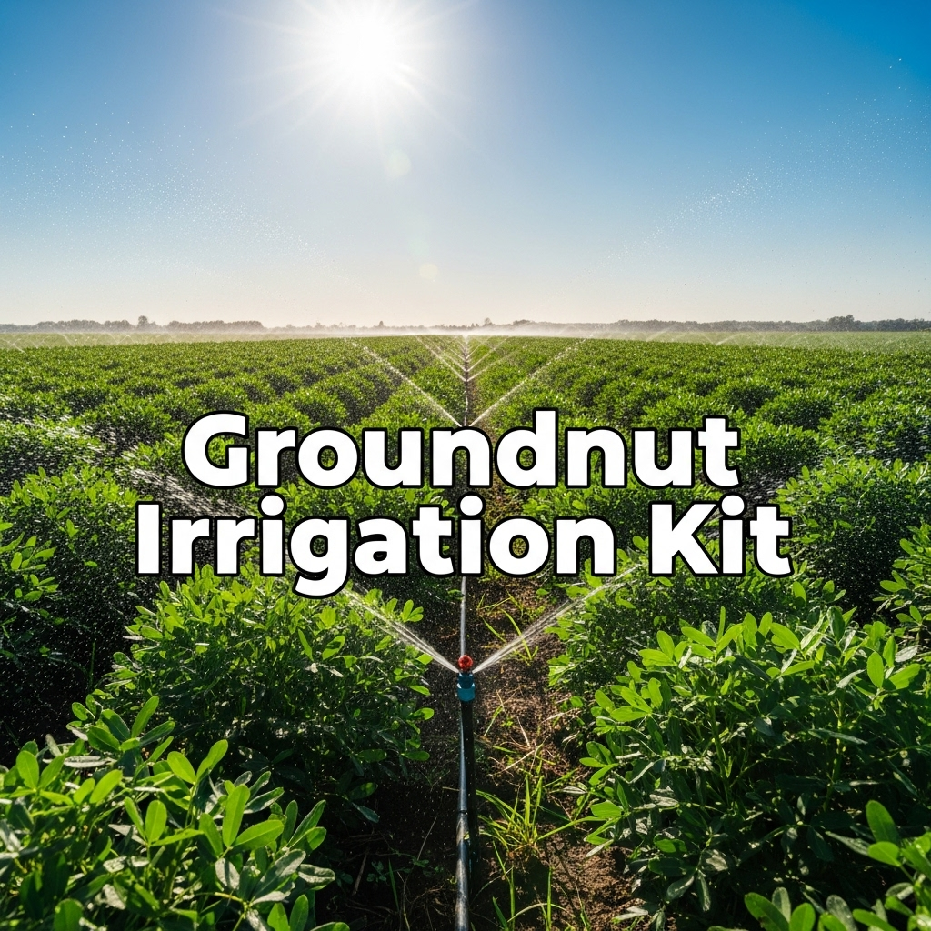 Portable HDPE Sprinkler Kit | 36x40 Spacing | For Groundnut