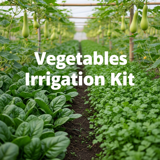 Portable HDPE Sprinkler Kit | 18x20 Spacing | For Vegetables